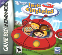 Little Einsteins GameBoy Advance  box art